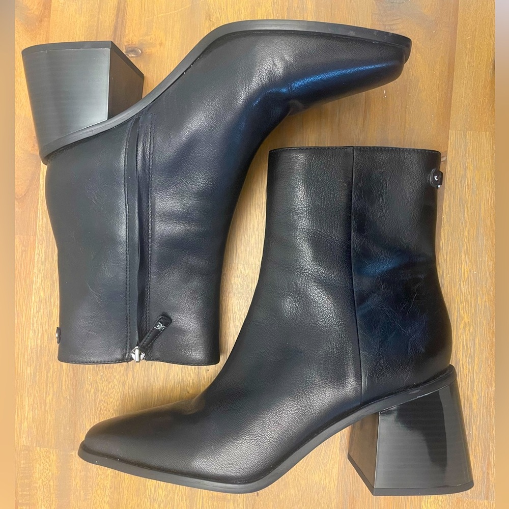 Sam Edelman Black Ankle Boots